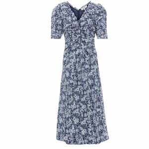 SEA NEW YORK Suzie Casual Midi Dress Size XS Cottagecore